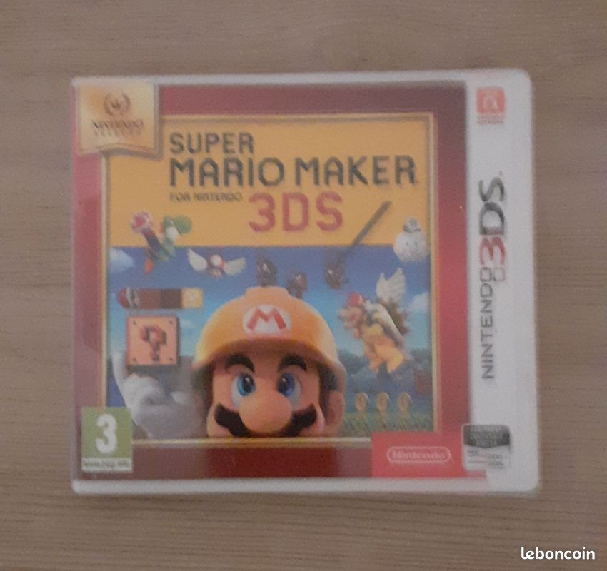 Jeu Super Mario Maker Nintendo 3DS - Version Neuve Scellée