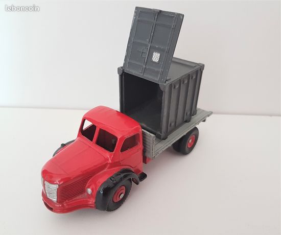 DINKY TOYS ref 34B BERLIET PLATEAU avec CONTAINER