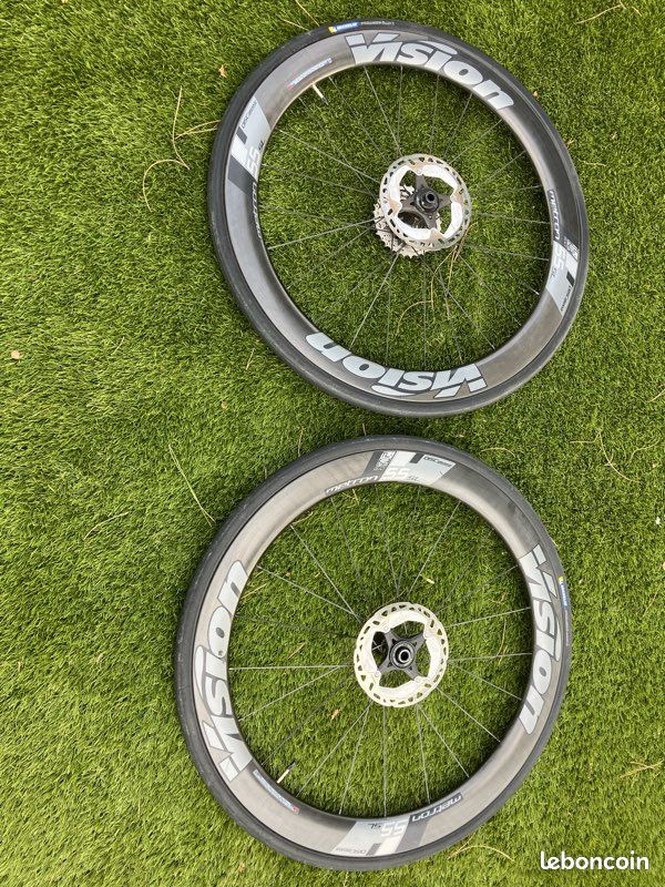 Roues carbone vision Metron 55 SL Équipements vélos