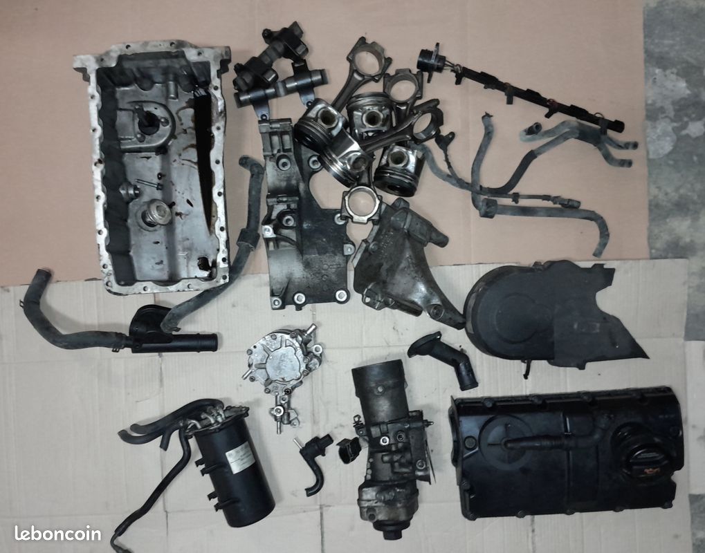 Pièces moteur bkc vw audi seat 1.9 tdi 105 (image 1)