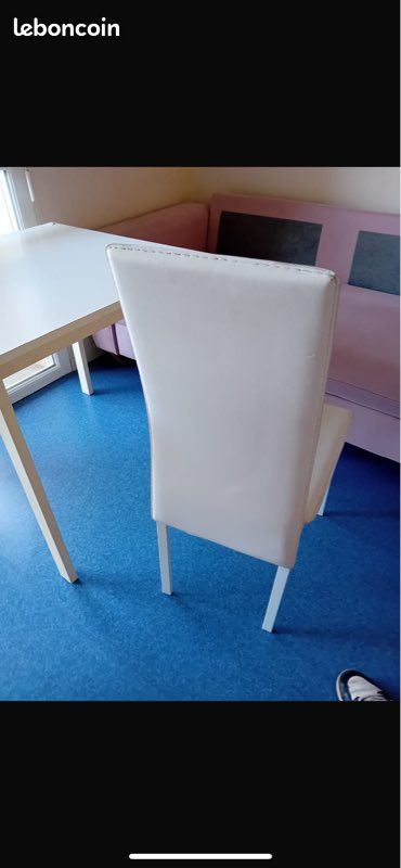 Table carré + chaise (image 2)