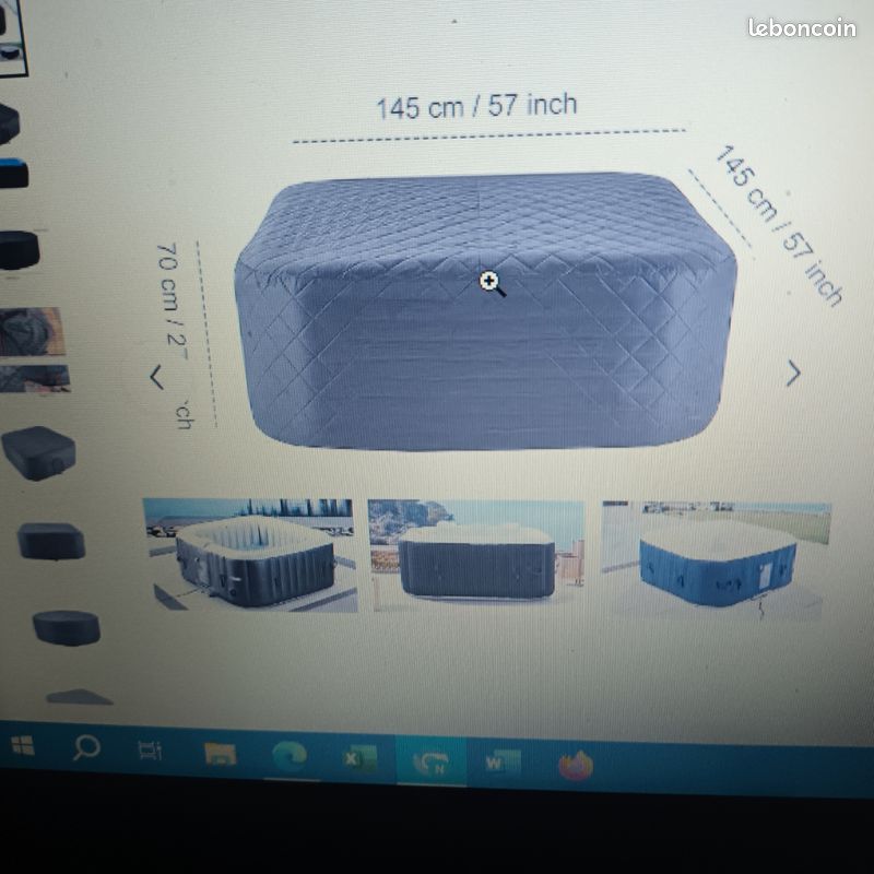 Couverture spa gonflable (image 1)