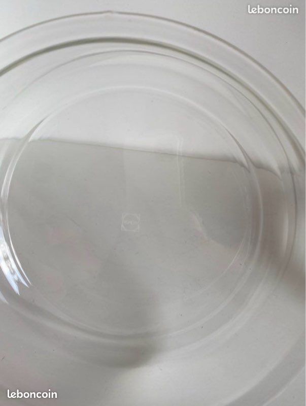 7~ Cocotte/Plat en Verre/Métal argenté SCHOTT (image 3)