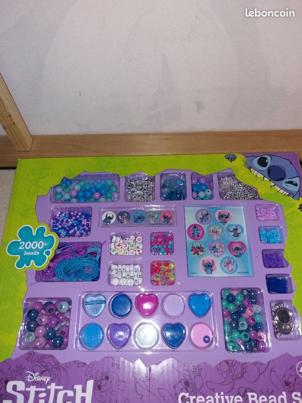 Set De Création De Bracelets Disney Stitch - Loisir Créatif Neuf Avec étiquettes