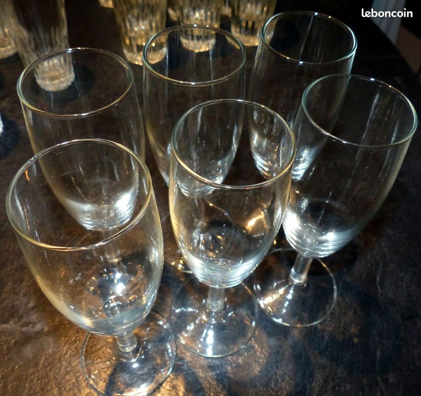 6 verres flûtes à champagne 18cl (image 4)