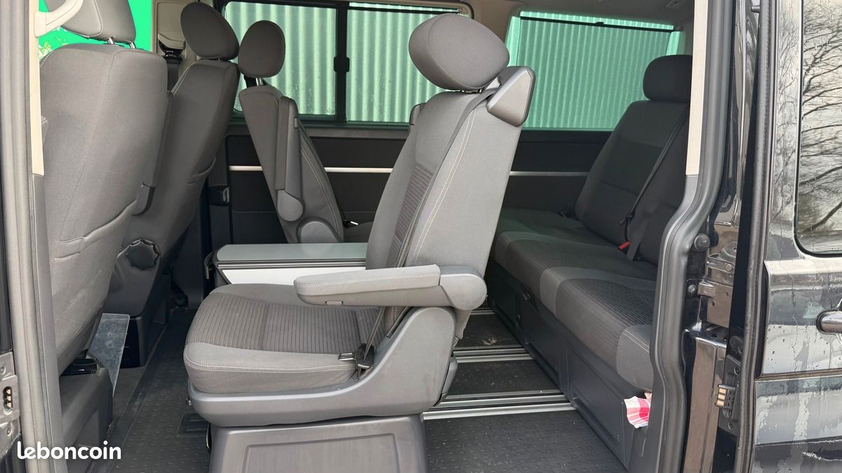 Volkswagen Multivan T5 2.0 TDI 180 Chx BVM banquette modulable revisé garantie (image 8)