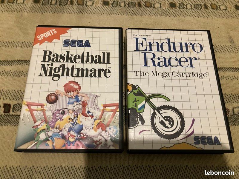 ENDURO RACER EN BOÎTE SANS NOTICE SEGA MASTER SYSTEM PAL EURO