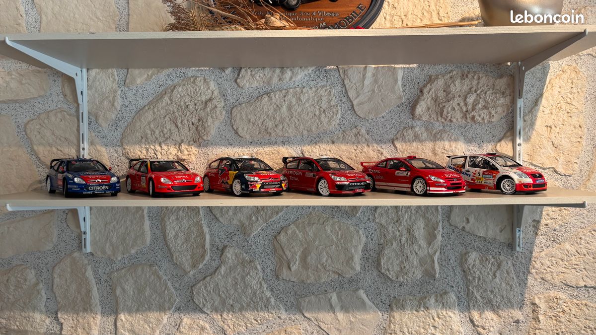 Lot 1/18 miniatures voitures de rallye – Loeb, Grönholm (image 1)