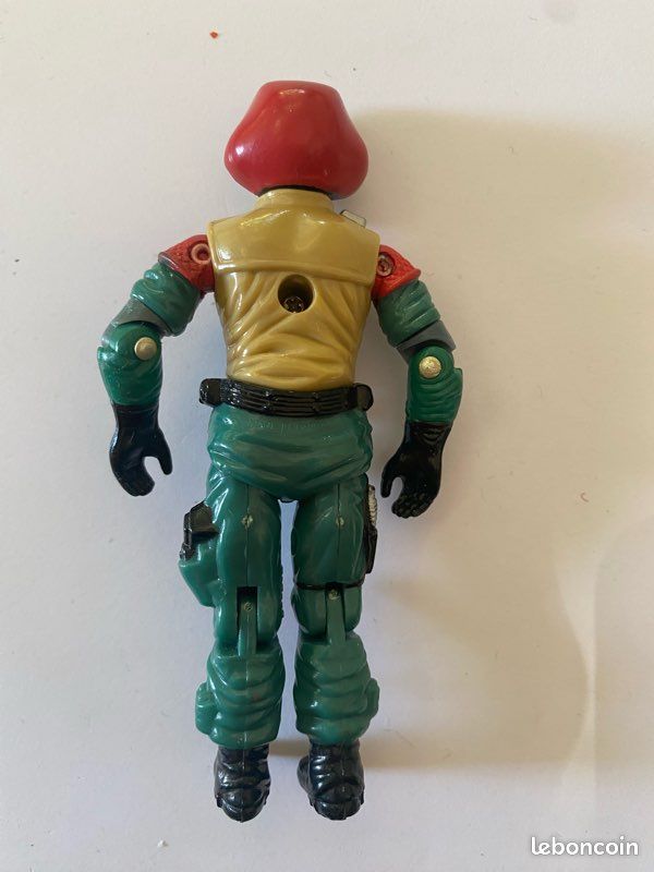 Hasbro G.I. Joe figurine articulée vintage année 1986 Lift Ticket pilote du Tomahawk (image 2)