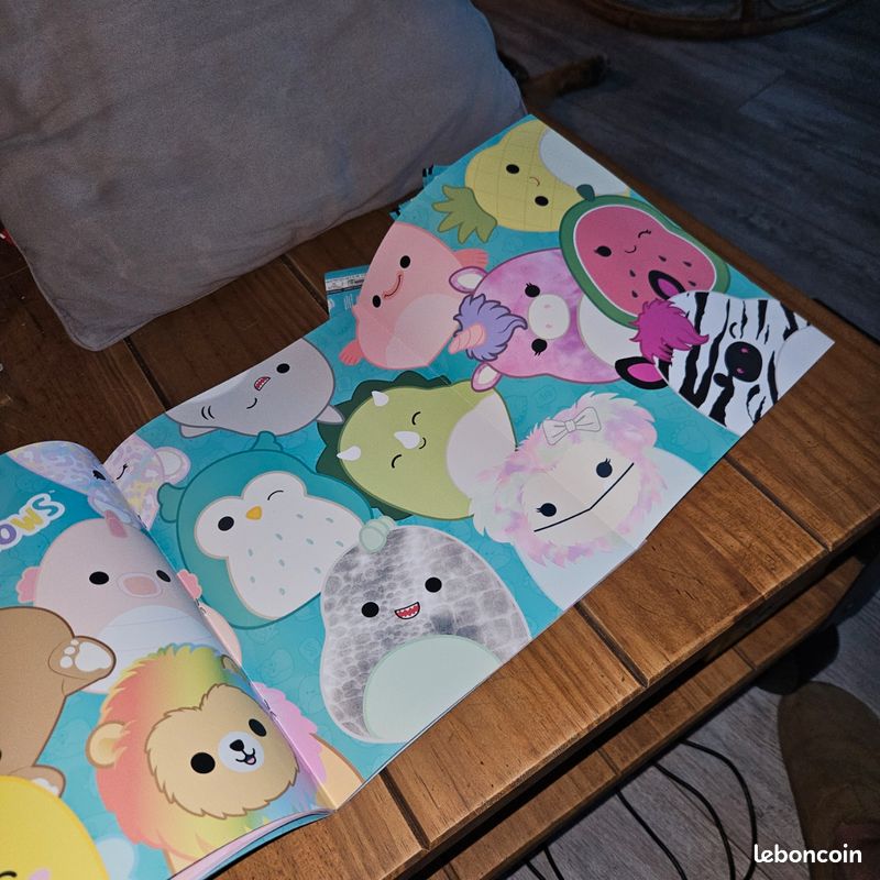 TOYFEST Panini Squishmallows Sticker Çıkartma - 2 Paket   10 Adet Sticker P 818520057