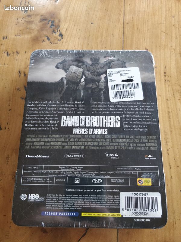 Band of Brothers - Coffret DVD neuf en métal, sous cellophane - Edition limitée (image 3)