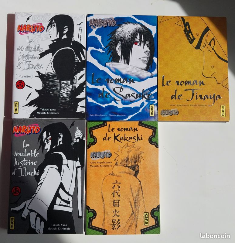 Lot de roman naruto (image 1)