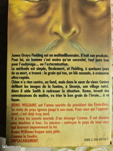 [Livre] L'implacable - Bon état (image 2)