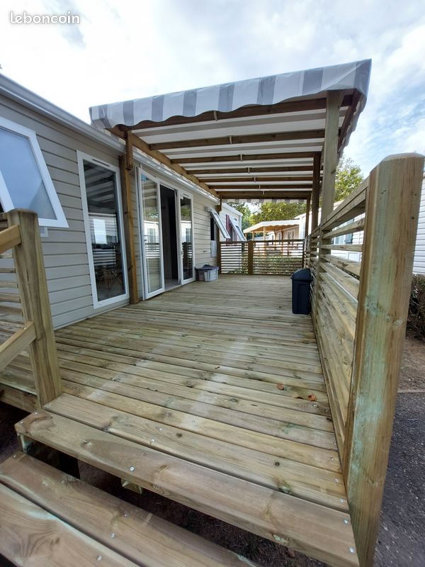 Mobilhome dans camping (image 10)