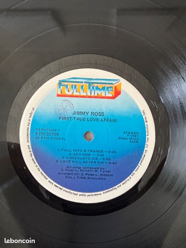 Vinyle LP Funk Boogie Original Rare Authentique (image 6)