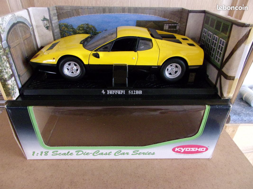 Kyosho Ferrari 512BBi (Noir) 1/43 NEUF DANS SA BOÎTE 05012BK