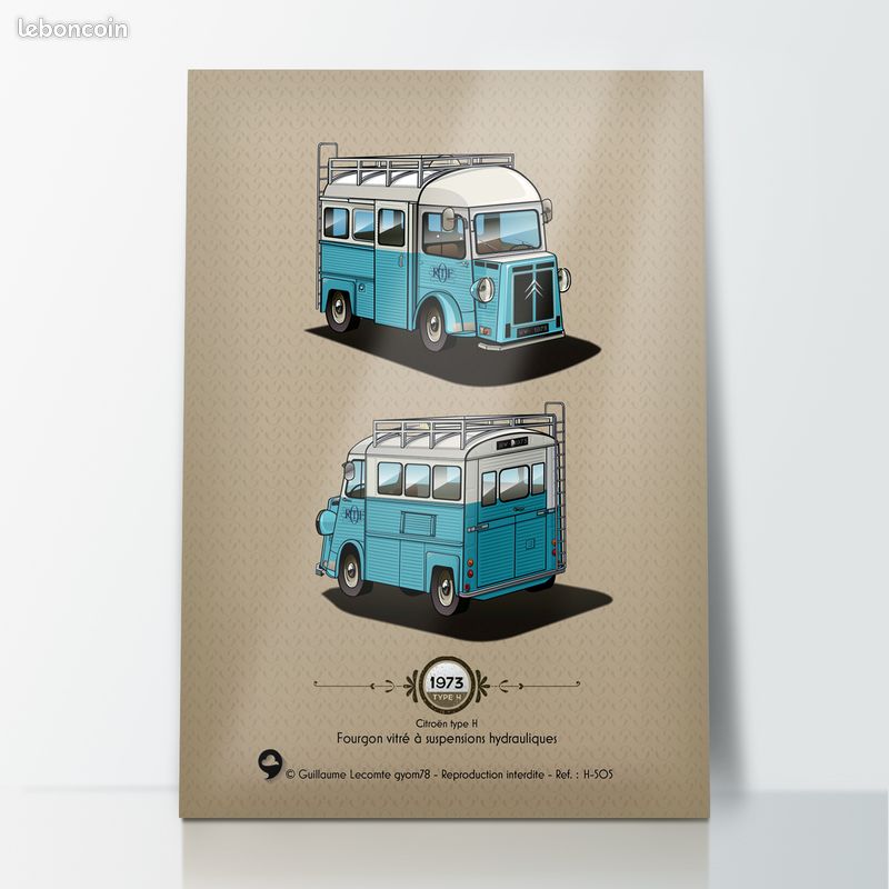 20 cartes postales Citroën HY Type H (image 2)