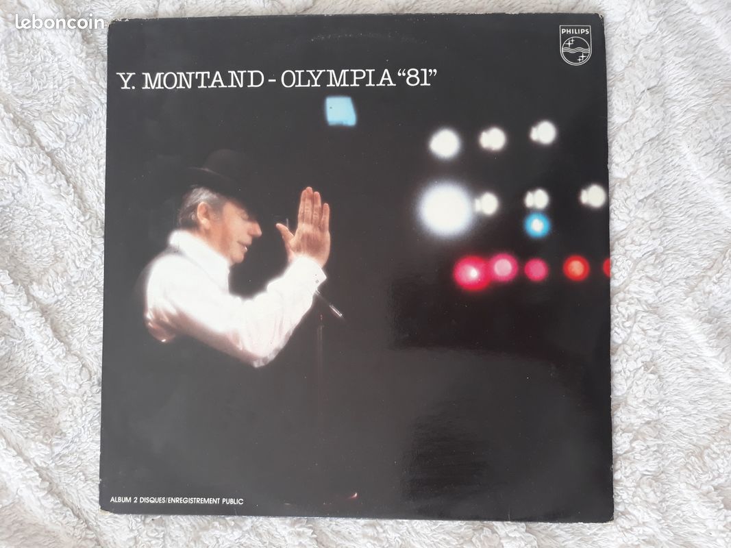 Vinyles Yves Montand - Olympia 81 33 tours (image 1)