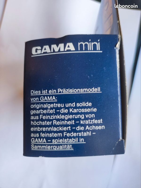 Miniature BMW 735i Gama 1/43 - Marron Métal Avec Boîte D'origine