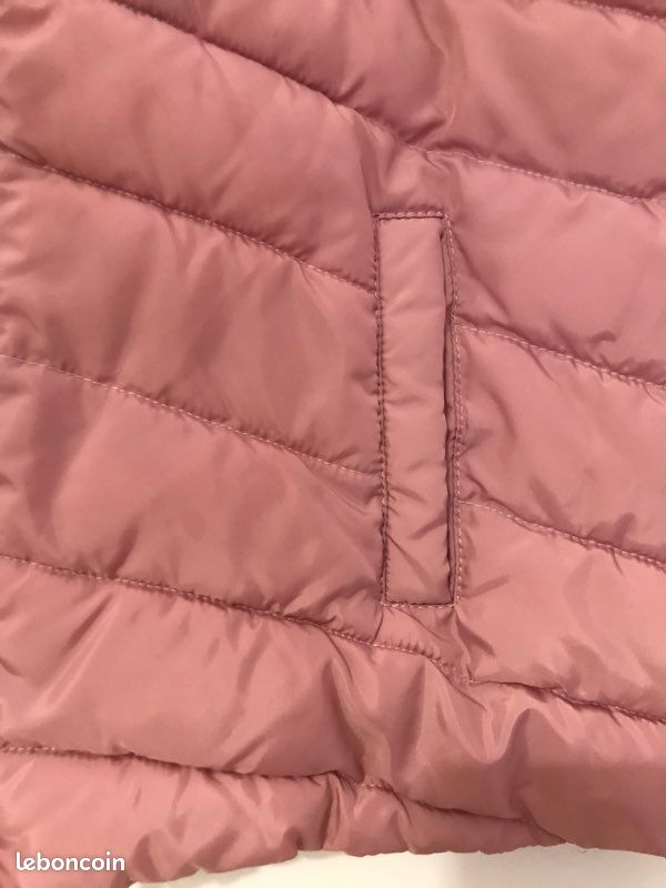 Doudoune rose pour fillette 9/10ans neuve (image 2)
