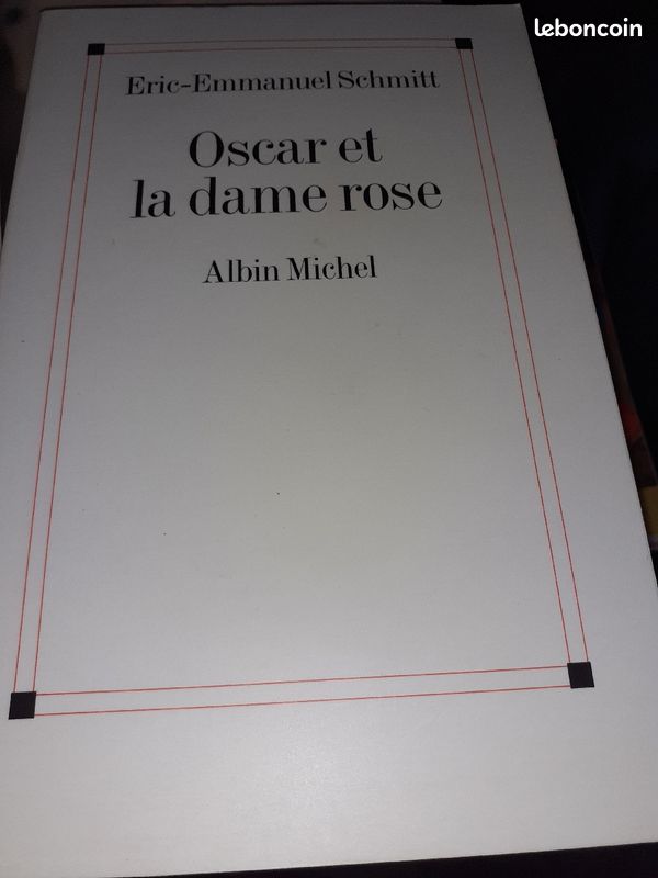 Livre ,oscar , éd albin Michel, de Eric-Emmanuel Schmitt (image 1)
