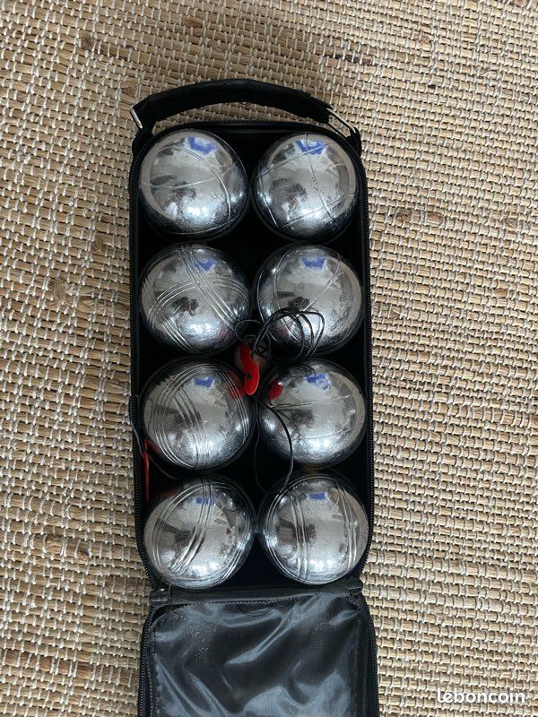 Ensemble De Pétanque 7 Pièces En Bois – Jeu De Plage Et Jardin Pour Adultes