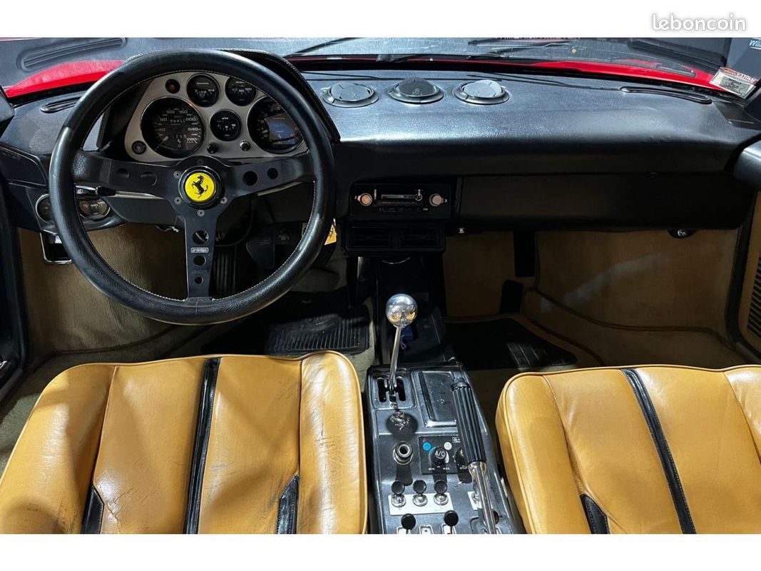 Ferrari 308 gtb - 3l - v8 - 255cv - carbu carter sec - caisse acier (image 10)