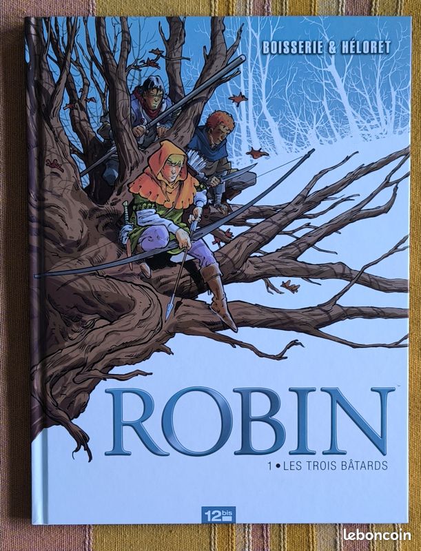 BD dédicacée – ROBIN Tome 1 (Héloret) – superbe dessin couleur (image 2)
