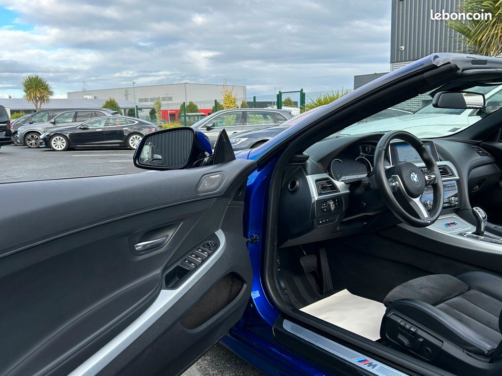BMW 640 i CABRIOLET M-SPORT 320ch (F12) BVA8 (image 6)