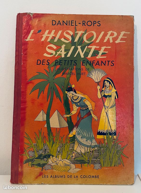 L’Histoire Sainte des petits enfants, Daniel-Rops (éd. 1950 illustrée) (image 1)