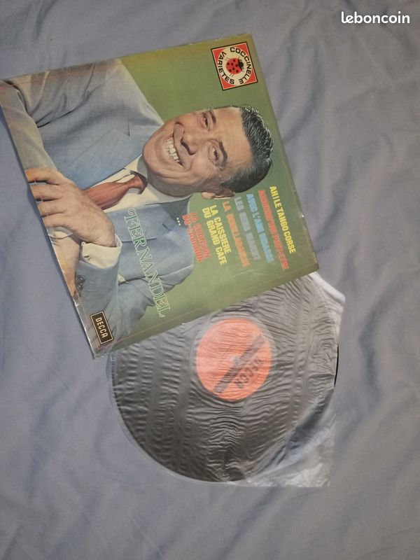 Vinyle 33 tour style variété française (image 3)