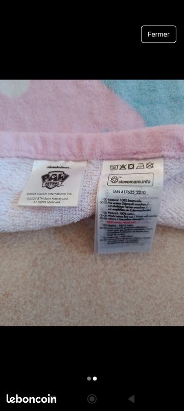 Serviette pat patrouille (image 2)