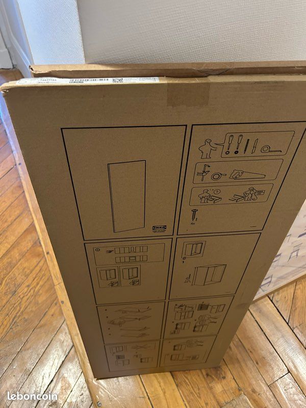 FÖRBÄTTRA lot panneau latéral de finition blanc cassé IKEA (image 4)