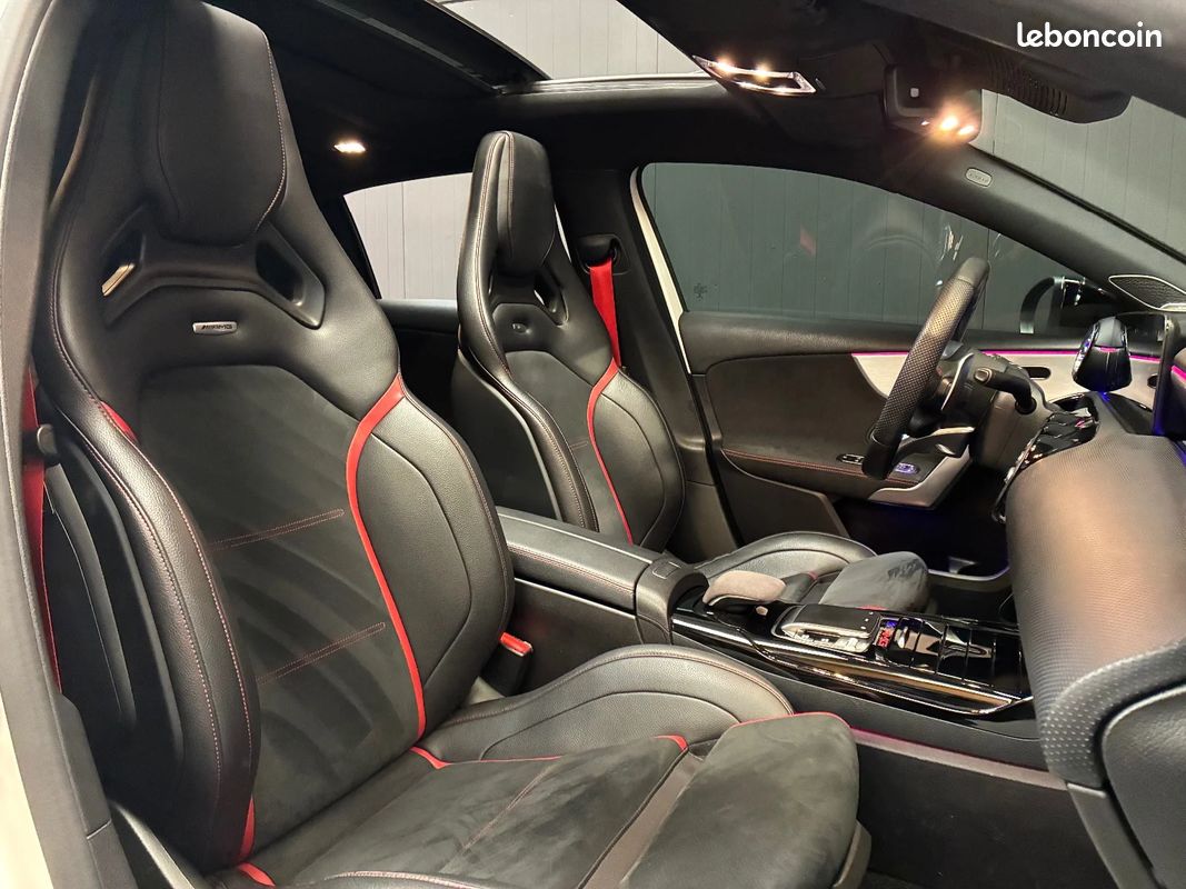 Mercedes classe a 35 amg 7g-dct / pack aéro / baquet / burmester / 2 pneus neufs (image 12)