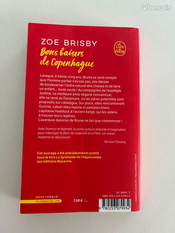 Livre : Bons baisers de Copenhague - Zoe Brisby (image 2)