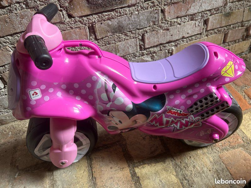 Minnie Mouse Carrefour Moto Porteur Smoby Minnie Porteur Auto