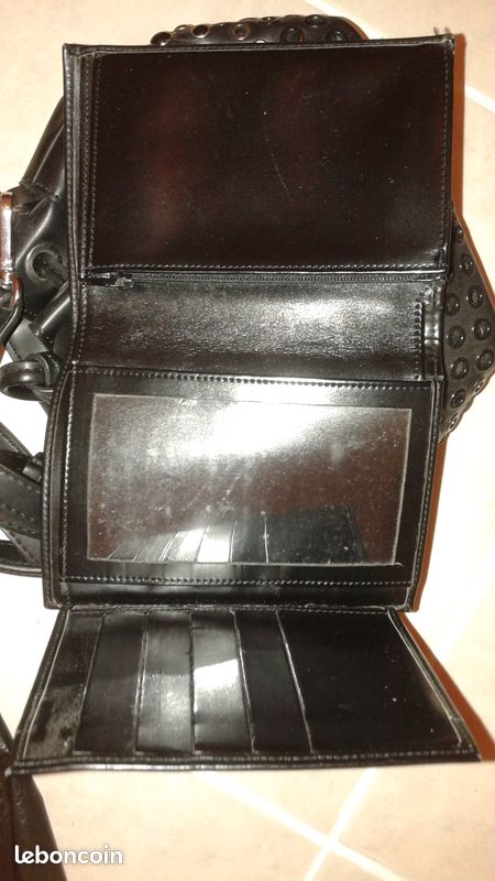 Très joli portefeuille de marque Séquoia en cuir (image 2)