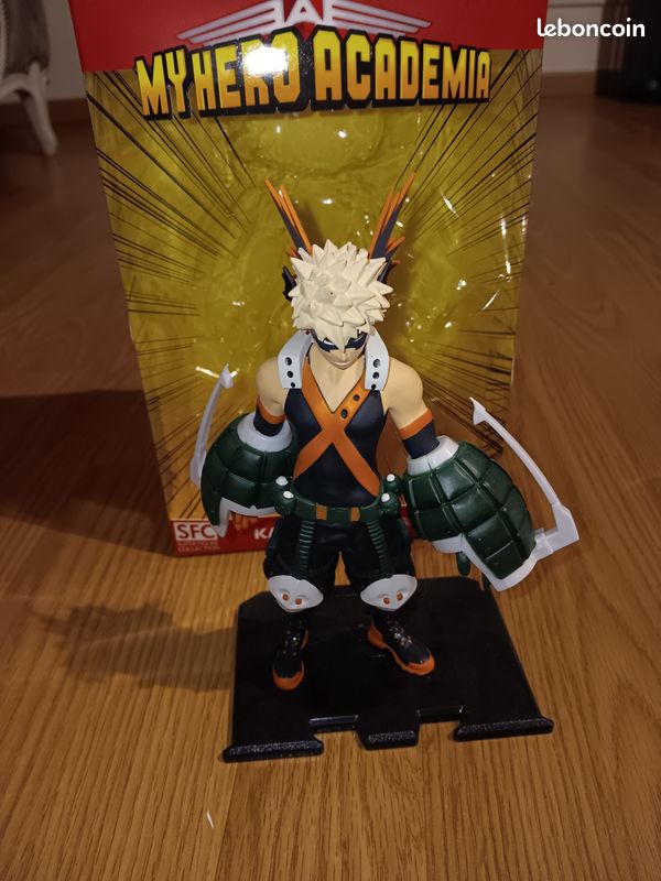 Promo My Hero Academie Figurine bakugo Tir Anti-blindage chez Fnac
