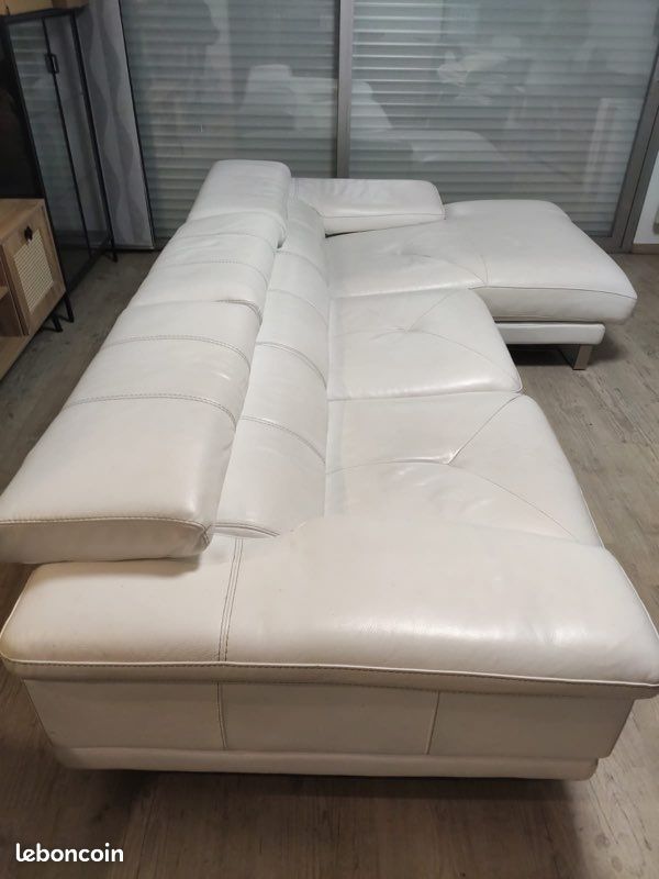 Canapé d angle cuir (image 3)