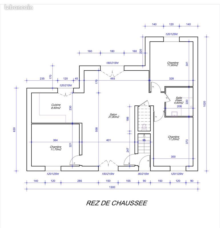 Appartement 4 pièces 80 m² · à Beynes · 79,7 m² · 1 400 €