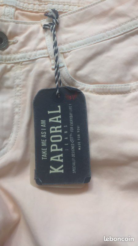 Pantalon slim Kaporal neuf avec étiquette t.25 (image 3)