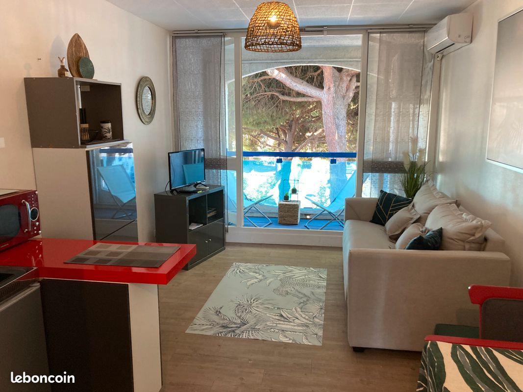 Appartement 1 pièce 22 m² · à La Grande-Motte · 22 m² · 590 €/mois