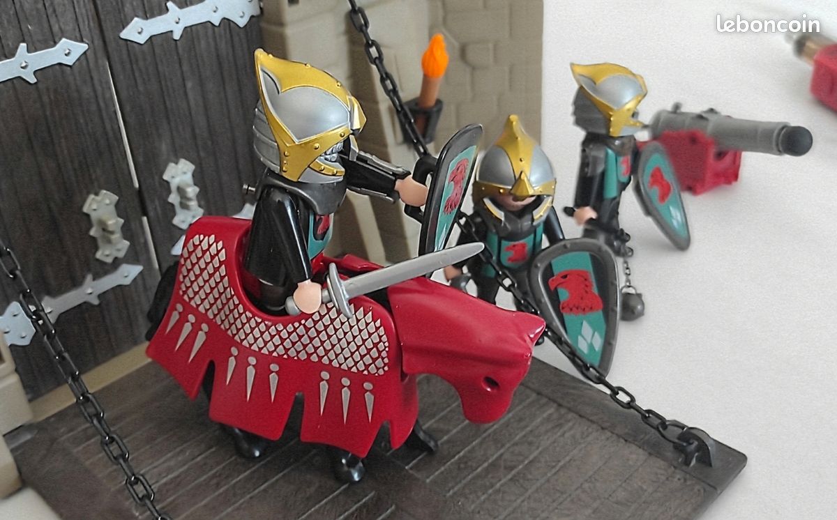 Playmobil château fort Chevaliers du Faucon 4866 (image 2)