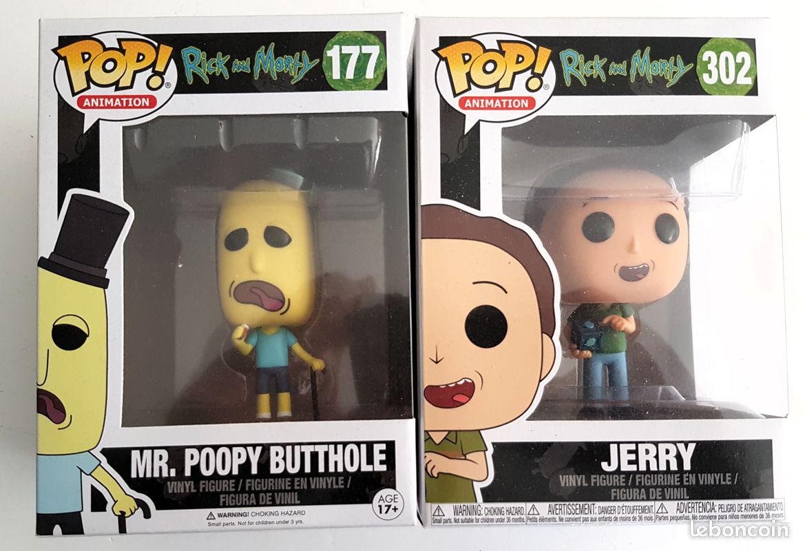 Lot Funko Pop! Rick Et Morty – Figurines De Collection