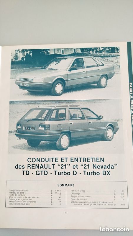 Revue technique Renault 21 (image 2)