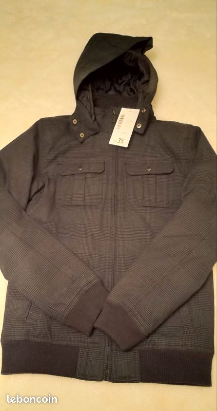 Blouson parka neuf 14/16 ans (image 2)