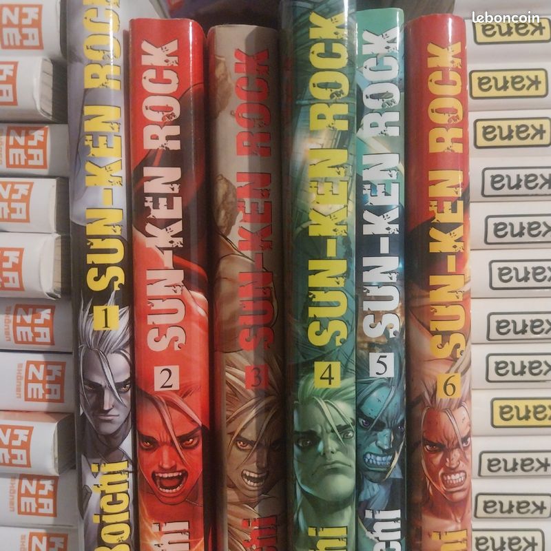 Manga Sun-Ken Rock tomes 1 à 6 (image 1)