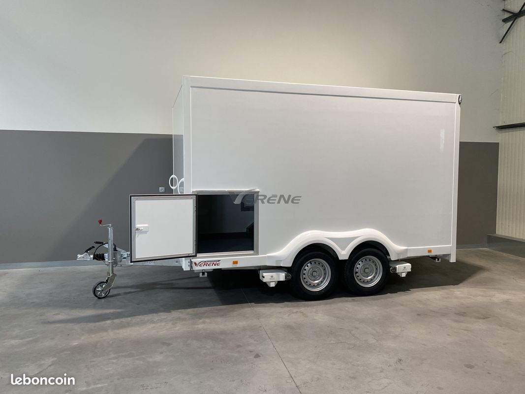 Remorque Food - Truck prête à aménager VERENE 2 essieux (à partir de 338 TTC/mois) (image 4)