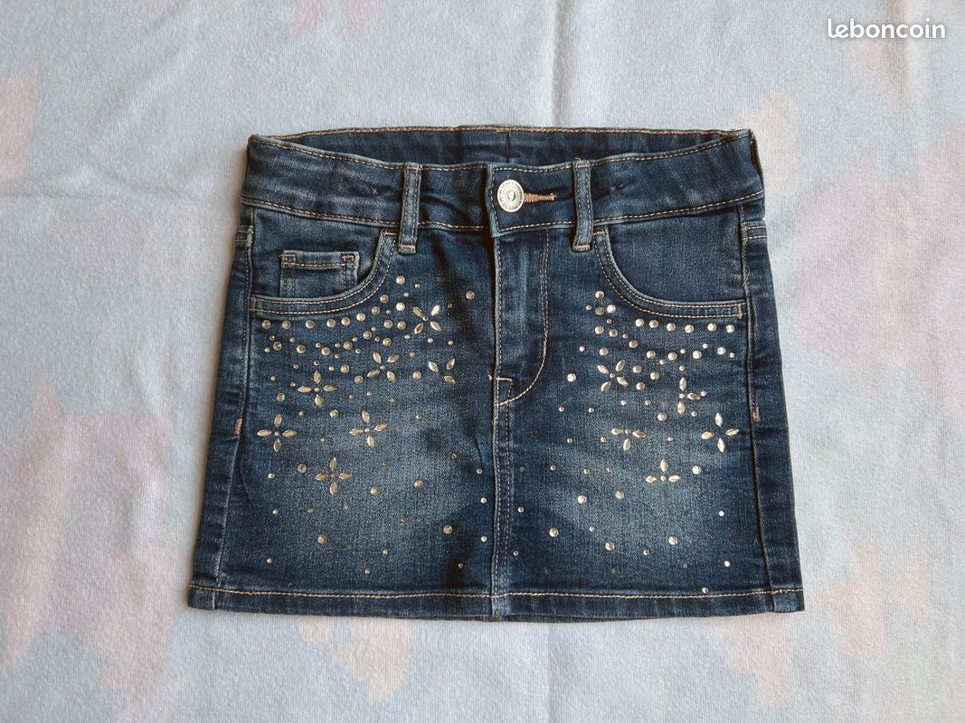 Denim Jupe Fille H&m Jupe Fille 3-4 Ans, H&M, Bleu Vêtements