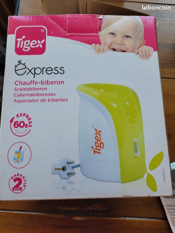 Chauffe biberon /petit pot -express- marque TIGEX (image 1)